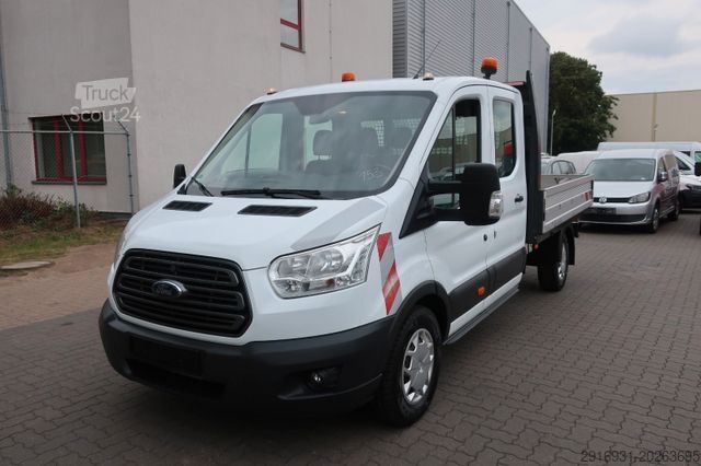 Pick-up varevogn FORD Transit Pritsche 1. Hand / DoKa / Klima / FN:153