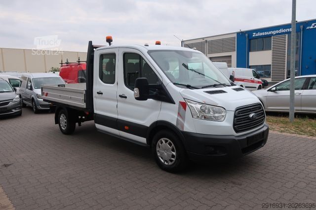 Pick-up varevogn FORD Transit Pritsche 1. Hand / DoKa / Klima / FN:153