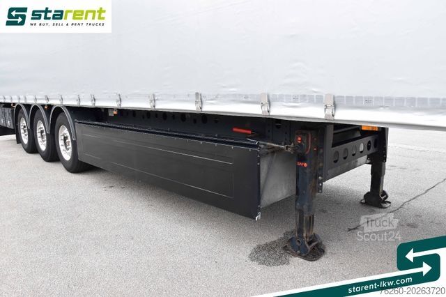 Auflieger mit Pritsche & Plane WIELTON Tautliner Hudach Alufelgen Liftachse TÜV 07/2026