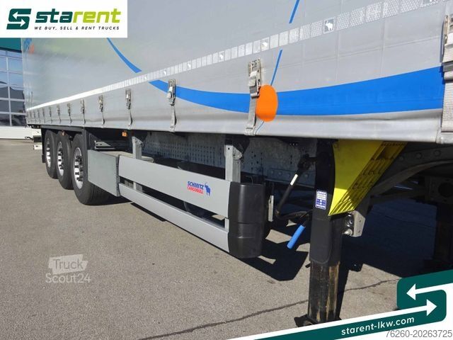 Auflieger mit Pritsche & Plane SCHMITZ CARGOBULL Tautliner, Schnittfeste Plane, XL  Zertifikat