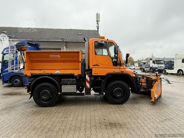 Dreiseitenkipper LKW UNIMOG U400 405/12*Kipper*Schneepflug+Streuer*TÜV neu