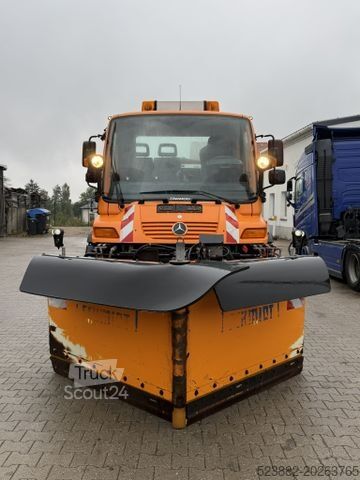 Dreiseitenkipper LKW MERCEDES-BENZ Unimog U400 405/12*Schneepflug+Streuer*TÜV neu