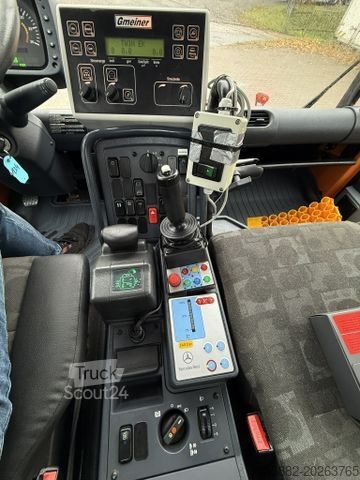 Dreiseitenkipper LKW MERCEDES-BENZ Unimog U400 405/12*Schneepflug+Streuer*TÜV neu