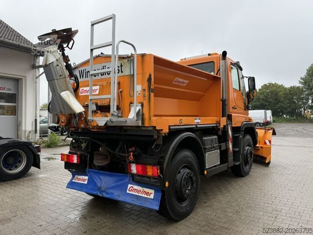 Kipper LKW UNIMOG U400 405/12*Kipper*Schneepflug+Streuer*TÜV neu