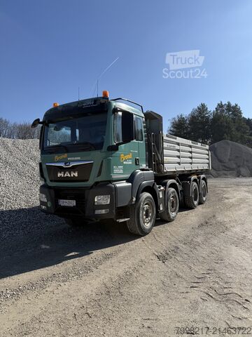 Kiepwagen MAN TGS 41.500 8x4 Kipper Motor neu