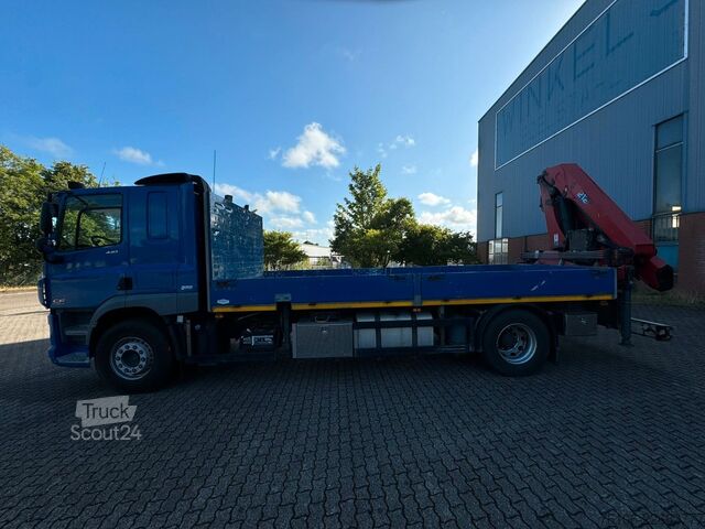 Kuorma-autoon asennettu nosturi DAF CF 440 mit Ladekran HMF 2120K4