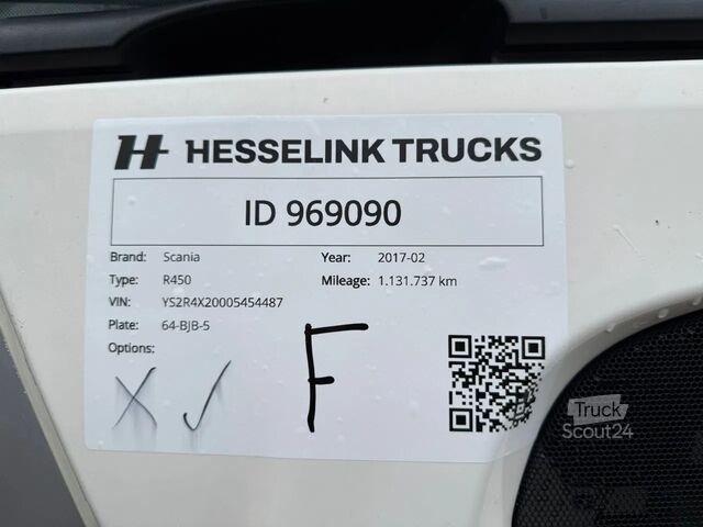 MTS standard Scania R450 Topline Full-air Retarder Standairco Hydra...