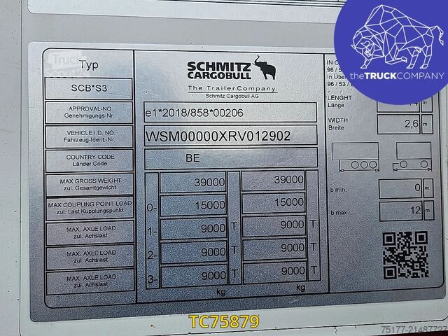 Refrigerated/frozen transport Schmitz Cargobull 