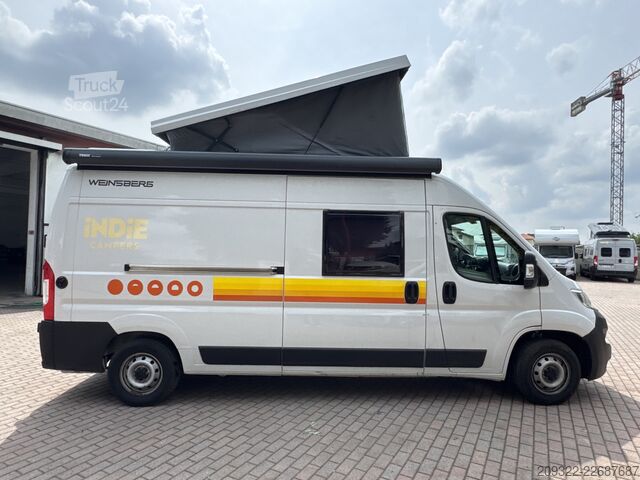 Bivalnik/kamper 2023 Fiat Ducato Weinsberg Carabus | Manuale | Tetto a Soffietto