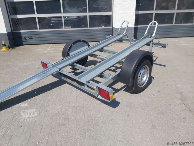 Autotransporter Anhänger Neptun Trailers 2er Motorrad Anhänger 750kg ankippbar leicht platzsparend lagernd Neuverkauf Aktion