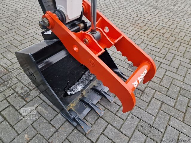 Mini-pelle BOBCAT E 60 Minibagger/enhalter/Neumasch.