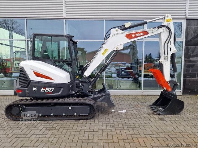 Гусеничный экскаватор BOBCAT E 60 Minibagger/enhalter/Neumasch.