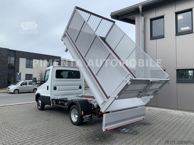 Furgón volquete trilateral IVECO Daily 50C18H 3S-ALU-KIPPER GITTER DIFF AHK KLIMA