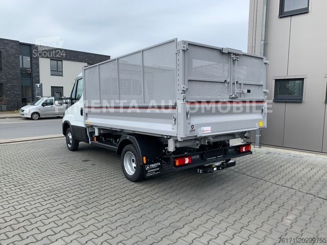 Driezijdige kipper bestelwagen IVECO Daily 50C18H 3S-ALU-KIPPER GITTER DIFF AHK KLIMA