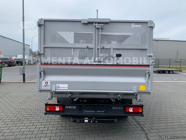 Driezijdige kipper bestelwagen IVECO Daily 50C18H 3S-ALU-KIPPER GITTER DIFF AHK KLIMA