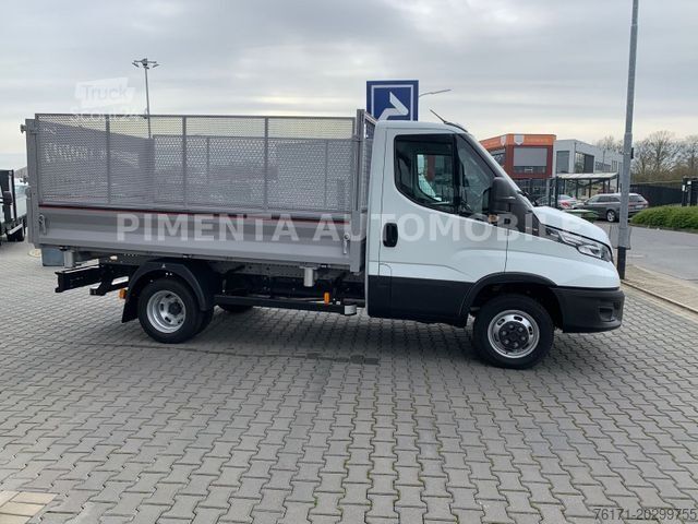 Driezijdige kipper bestelwagen IVECO Daily 50C18H 3S-ALU-KIPPER GITTER DIFF AHK KLIMA