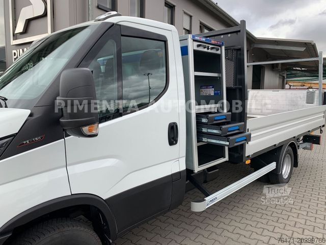 Pick-up varevogn IVECO Daily 70C18H PRITSCHE SIEBD KISTE LEITERHAL LBW