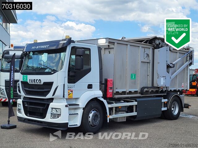 Refuse collection vehicle Iveco Stralis 330 4X2 Slaughter waste CNG Retarder ACC