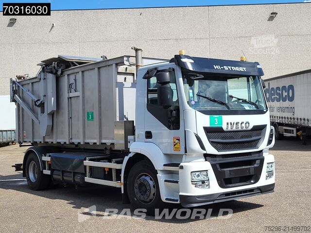 Refuse collection vehicle Iveco Stralis 330 4X2 Slaughter waste CNG Retarder ACC