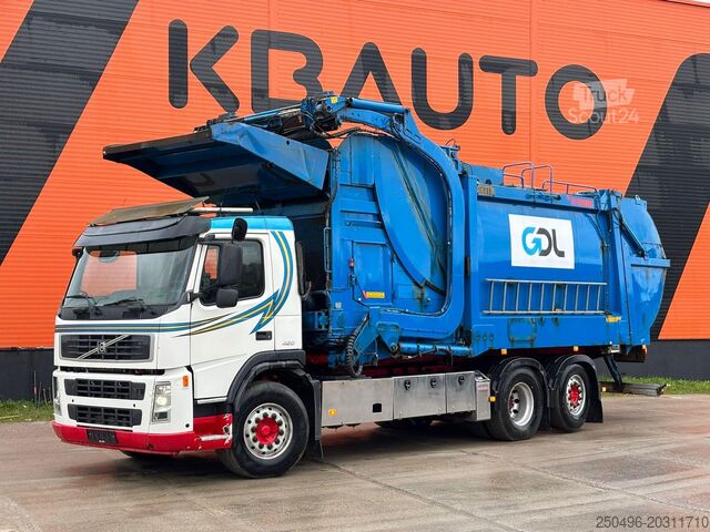 Çöp kamyonu Volvo FM 420 6x2*4 ZETTERBERGS EHP 33 KUBIK