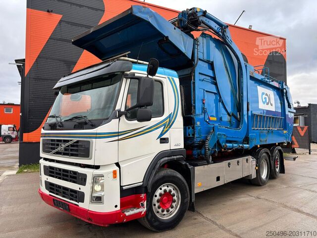 Roska-auto Volvo FM 420 6x2*4 ZETTERBERGS EHP 33 KUBIK