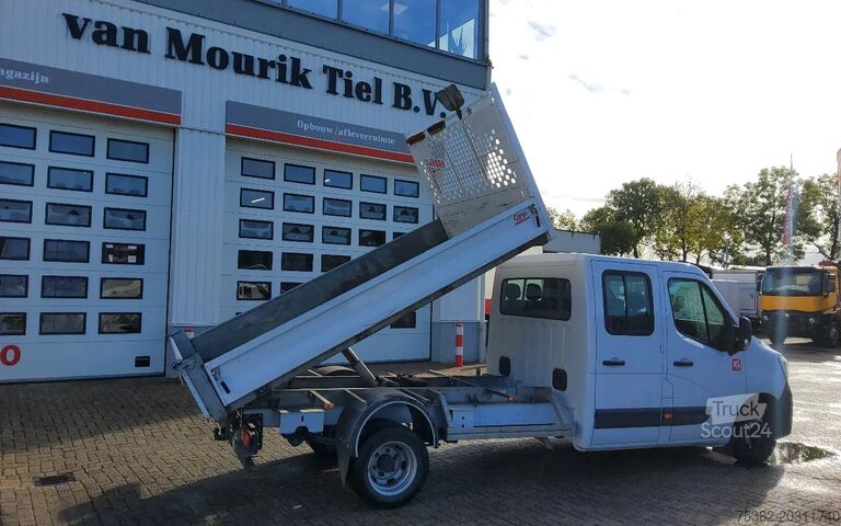 Kipper Renault Master 165.35 DUBBELE CABINE - EURO 6 - V-75-NN...