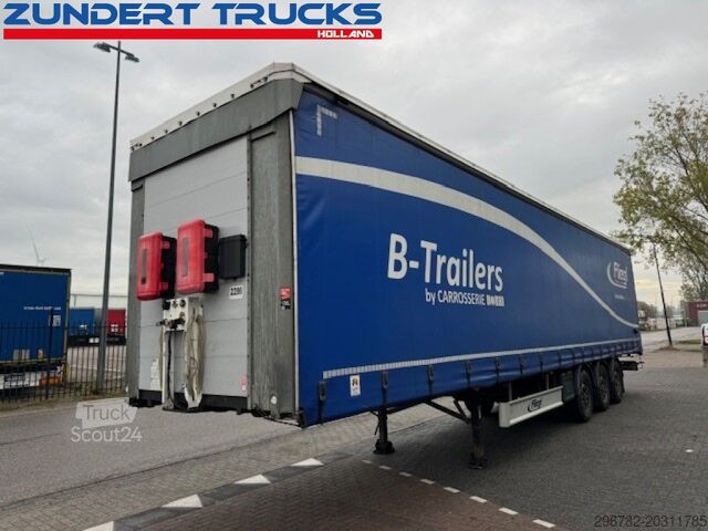 Csúszó ponyvák Fliegl 3 AS SCHUIFZEILEN TRAILER, LIFT AXLE