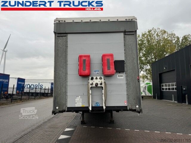 Drsne ponjave Fliegl 3 AS SCHUIFZEILEN TRAILER, LIFT AXLE