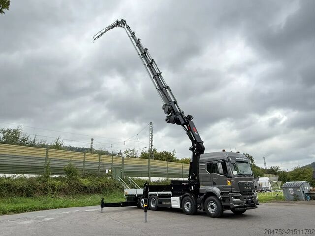 Vrachtwagen met kraan MAN TGS 35.520 TGS 35.520 8x2 HIAB X-HiPro858E-8 & ...