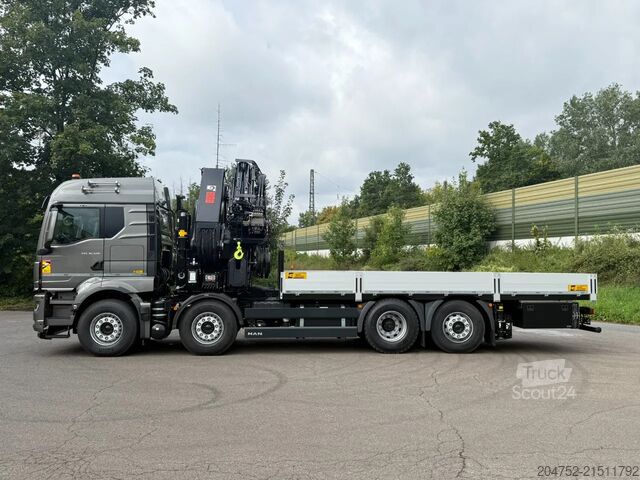 Vrachtwagen met kraan MAN TGS 35.520 TGS 35.520 8x2 HIAB X-HiPro858E-8 & ...