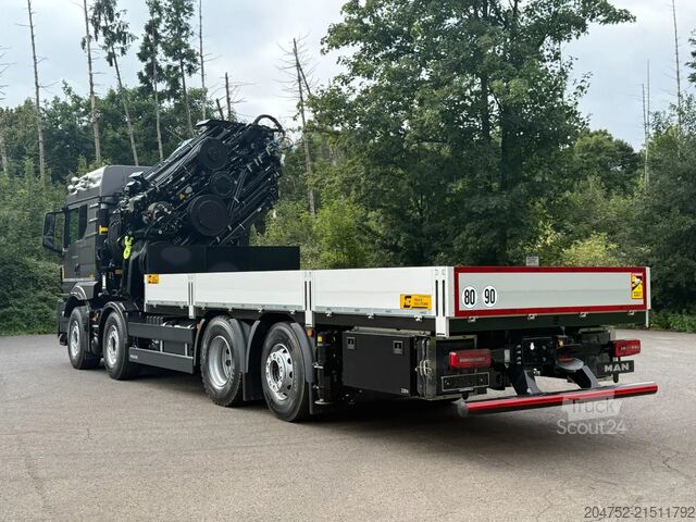 Vrachtwagen met kraan MAN TGS 35.520 TGS 35.520 8x2 HIAB X-HiPro858E-8 & ...