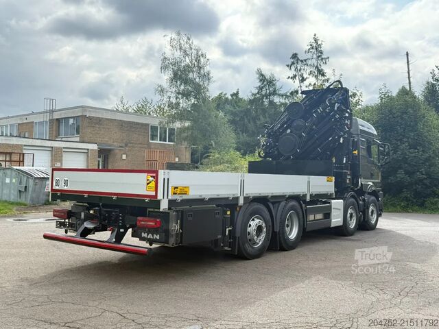 Vrachtwagen met kraan MAN TGS 35.520 TGS 35.520 8x2 HIAB X-HiPro858E-8 & ...