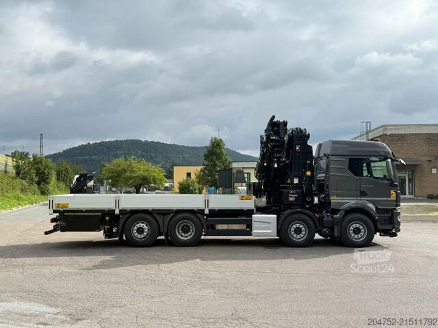 Vrachtwagen met kraan MAN TGS 35.520 TGS 35.520 8x2 HIAB X-HiPro858E-8 & ...