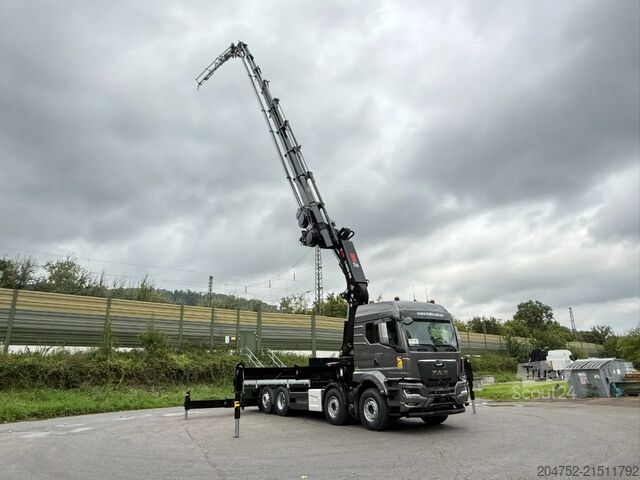 Vrachtwagen met kraan MAN TGS 35.520 TGS 35.520 8x2 HIAB X-HiPro858E-8 & ...