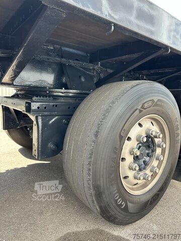 Atrelado da plataforma Schmidt SP/42 *3-Achs Plateau Auflieger *3 Lenkachsen*