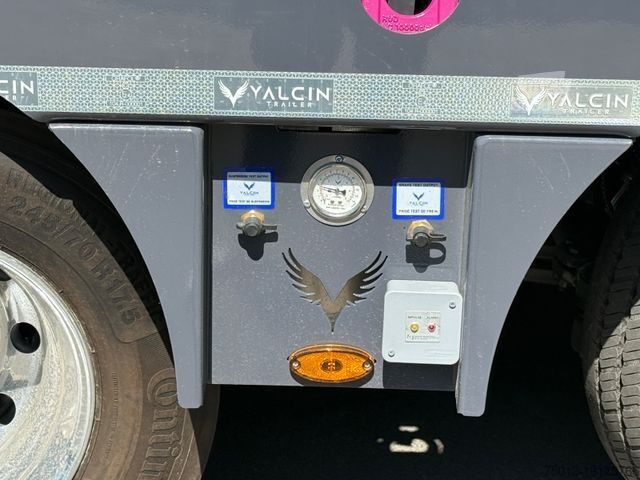 Nízkoložný návěs  Zwangslenkung TRIDEC, Teleskopierbar