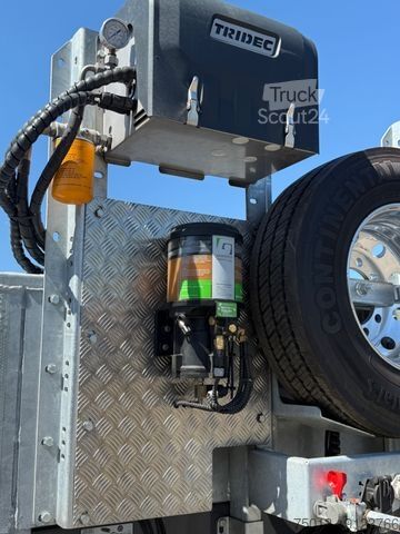 Zema profila puspiekabe  Zwangslenkung TRIDEC, Teleskopierbar