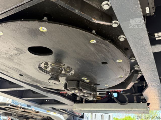 Tieflader-Sattelauflieger  Zwangslenkung TRIDEC, Teleskopierbar