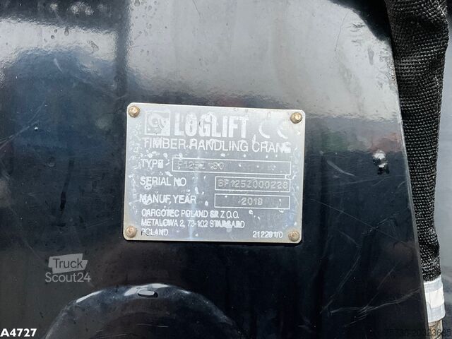 Kran Hiab Loglift 12 Tonmeter Z-kraan