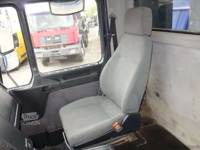 3-sidet tippelad MAN 35.414 8x8 meiller kipper manual diesel pomp