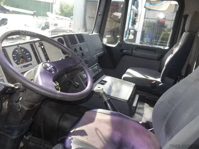 3-sidet tippelad MAN 41-414 MEILLER KIPPER 8X4,MANUAL POMP