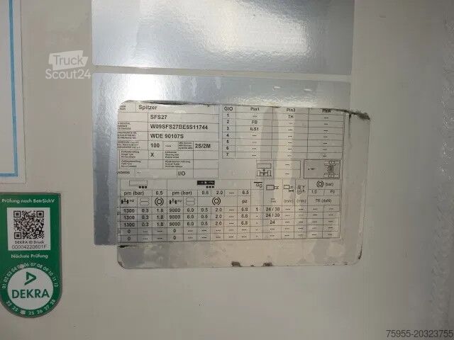 Silo SPITZER 39m3  3 compartments,STOFFILTER,