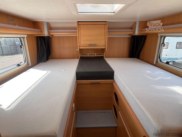 Halvintegreret autocamper TEC Rotec Ti 682 - Einzelbetten - Klima -Solar -