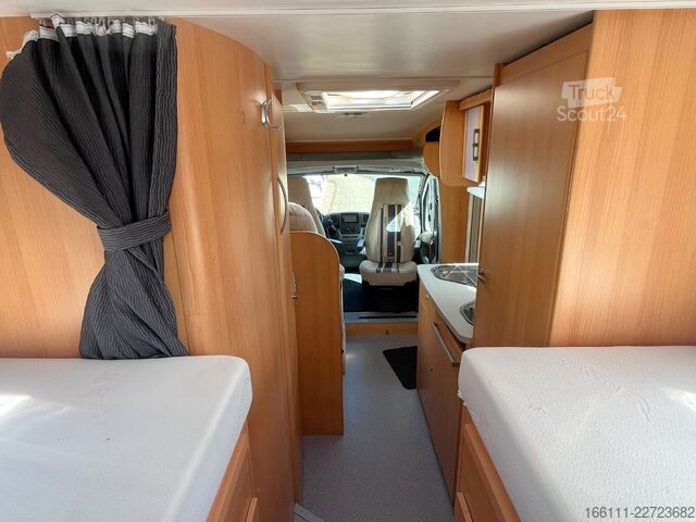 Halvintegreret autocamper TEC Rotec Ti 682 - Einzelbetten - Klima -Solar -