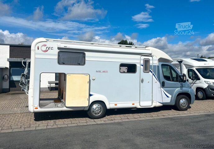 Halvintegreret autocamper TEC Rotec Ti 682 - Einzelbetten - Klima -Solar -