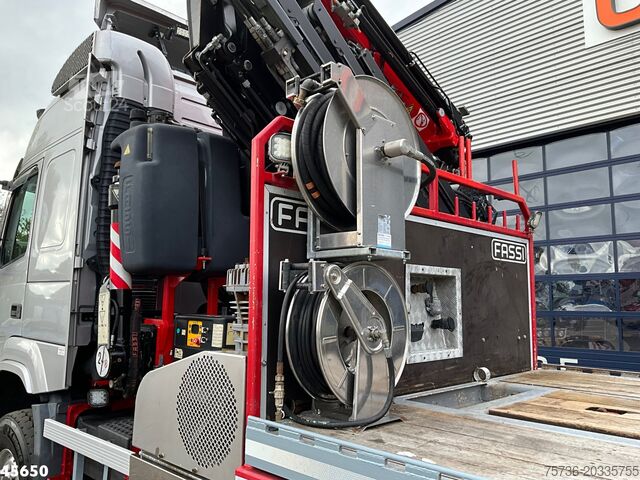 Автокран Volvo FMX 500 4x4 Fassi 31 Tonmeter laadkraan + Fly-J...
