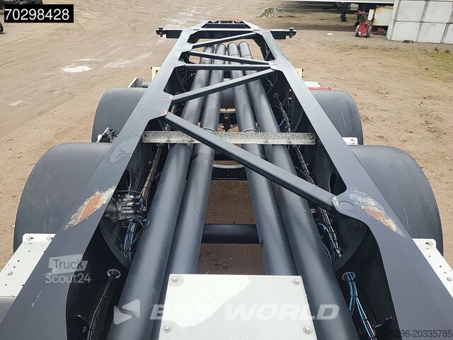 Transporte de contenedores Van Hool FS3444-10 AK u2 3 axles Liftachse ADR 20ft