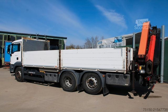 Gru montata su autocarro MAN 26.420 6x2 KRAN PALFINGER PK18502 FUNK Nr: 007