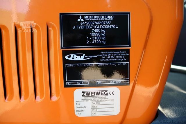 Kitas FUSO Canter  7C18 D ZWEIWEGEFAHRZEUG - Nr.: 470