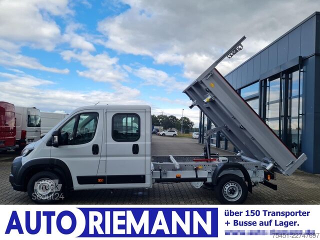 Savitarnos furgonas Fiat Ducato 35 Doka Maxi 3-Seiten-Kipper AHK TEMPOMAT